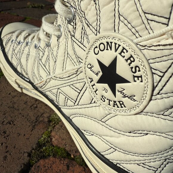 CONVERSE Chuck 70 high Runway Cable - Cream (Size US 9W) - RARE Design - Picture 2 of 9